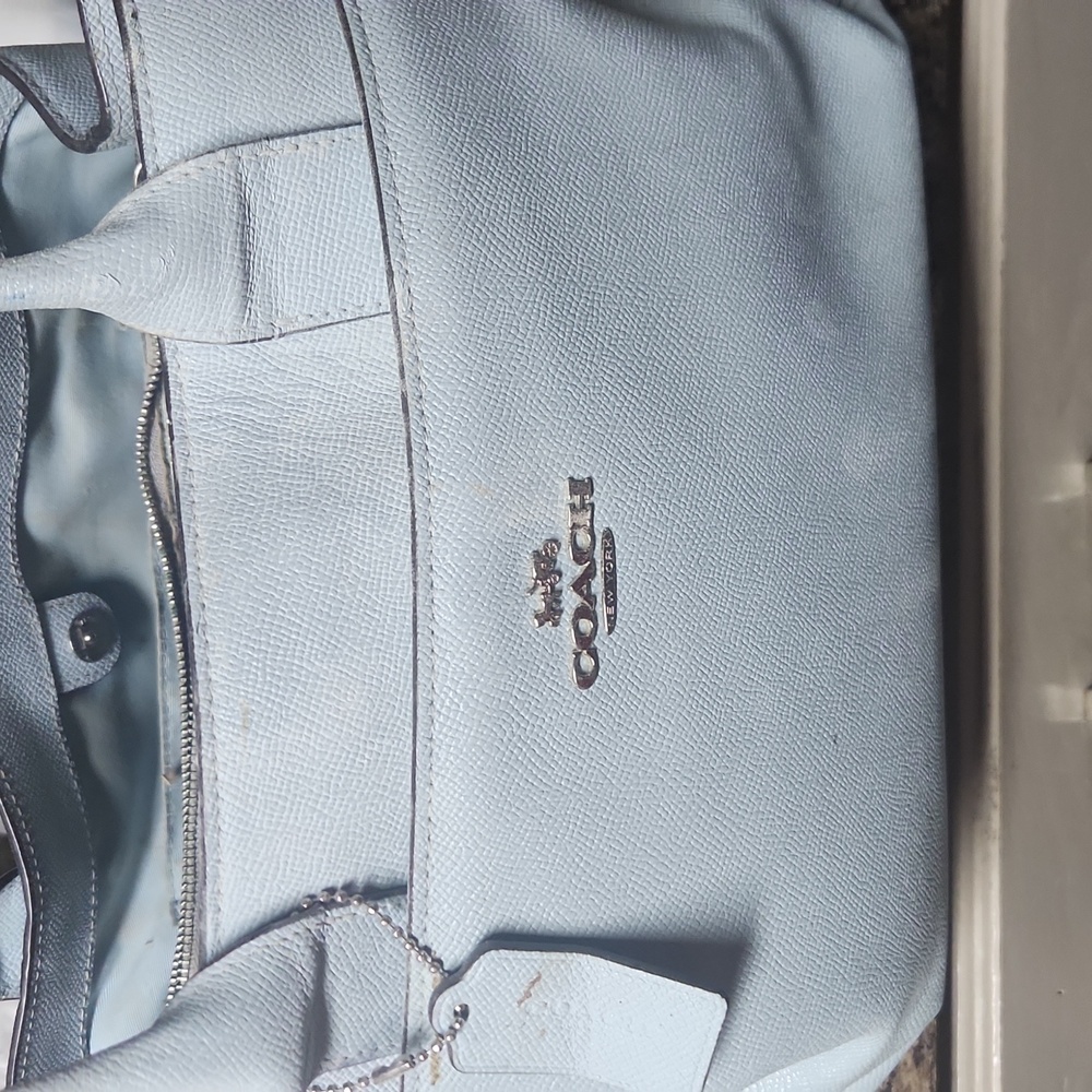 Coach Handbag light Blue